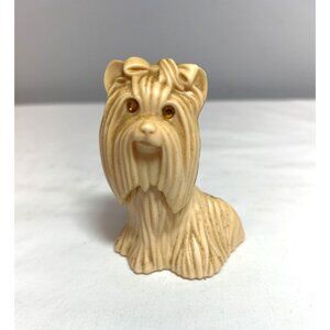 Avon Princess Of Yorkshire Sweet Honesty Cologne Yorkie Dog Figurine 1 Fl Oz. Bo